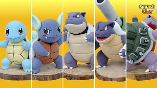 Download Lagu Making Shiny Squirtle family Pokémon out of clay MP3