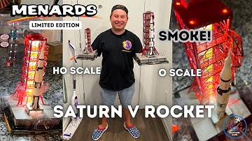 New! Menards SATURN V ROCKETS HO & O scale