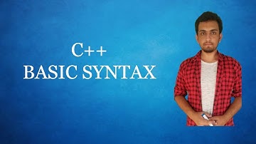 Basic Syntax Of C++ || C++ Course  Tutorial Part 2