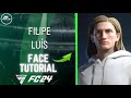 Eafc 24  filipe lus face tutorial