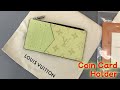 LV Coin Card Holder Green Review from Supkicks