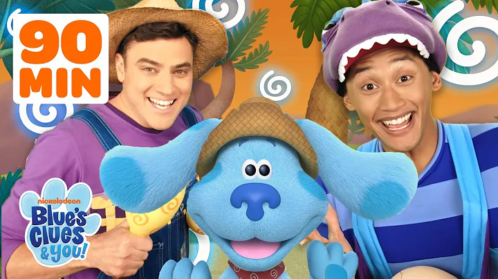 90 MINUTES of Blue’s Sing-Along Skidoos 🎶 w/ Josh | Blue's Clues & You!