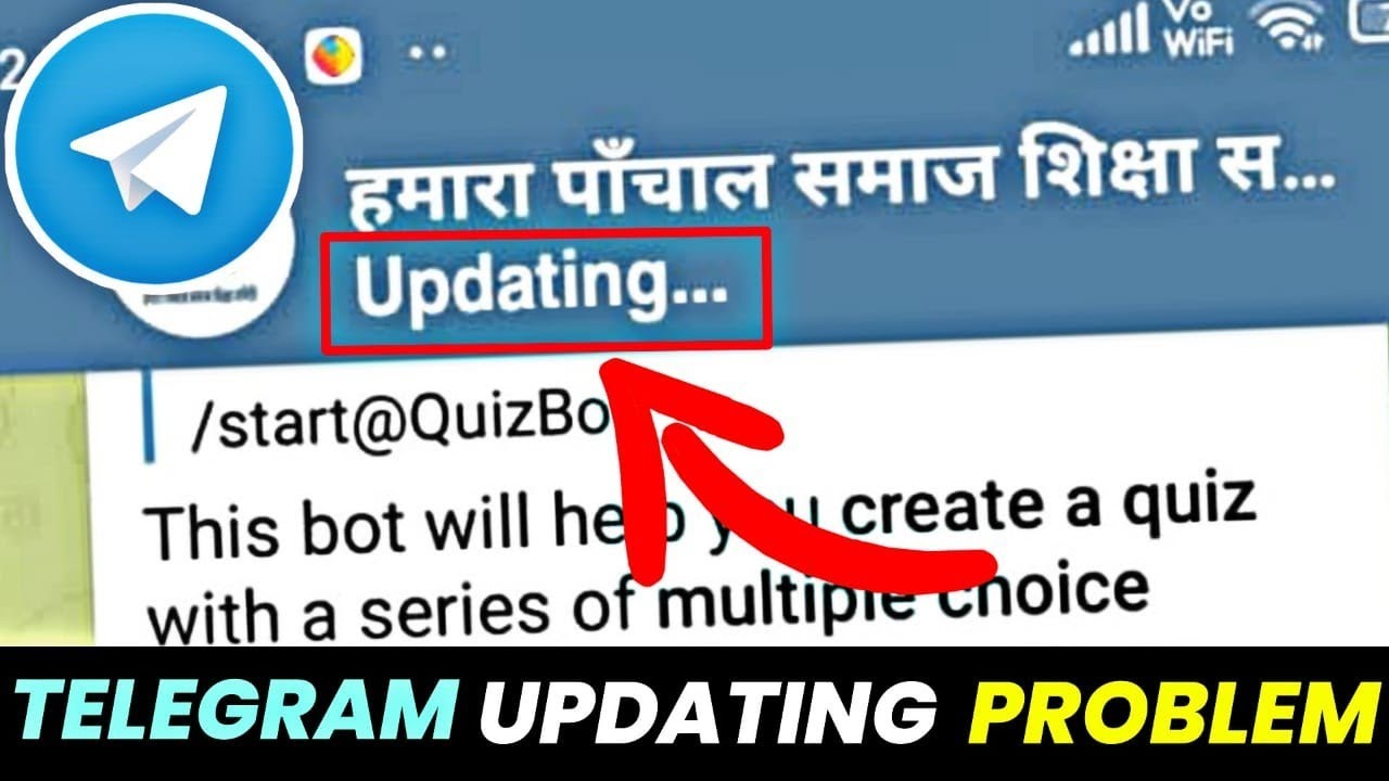 How to update telegram
