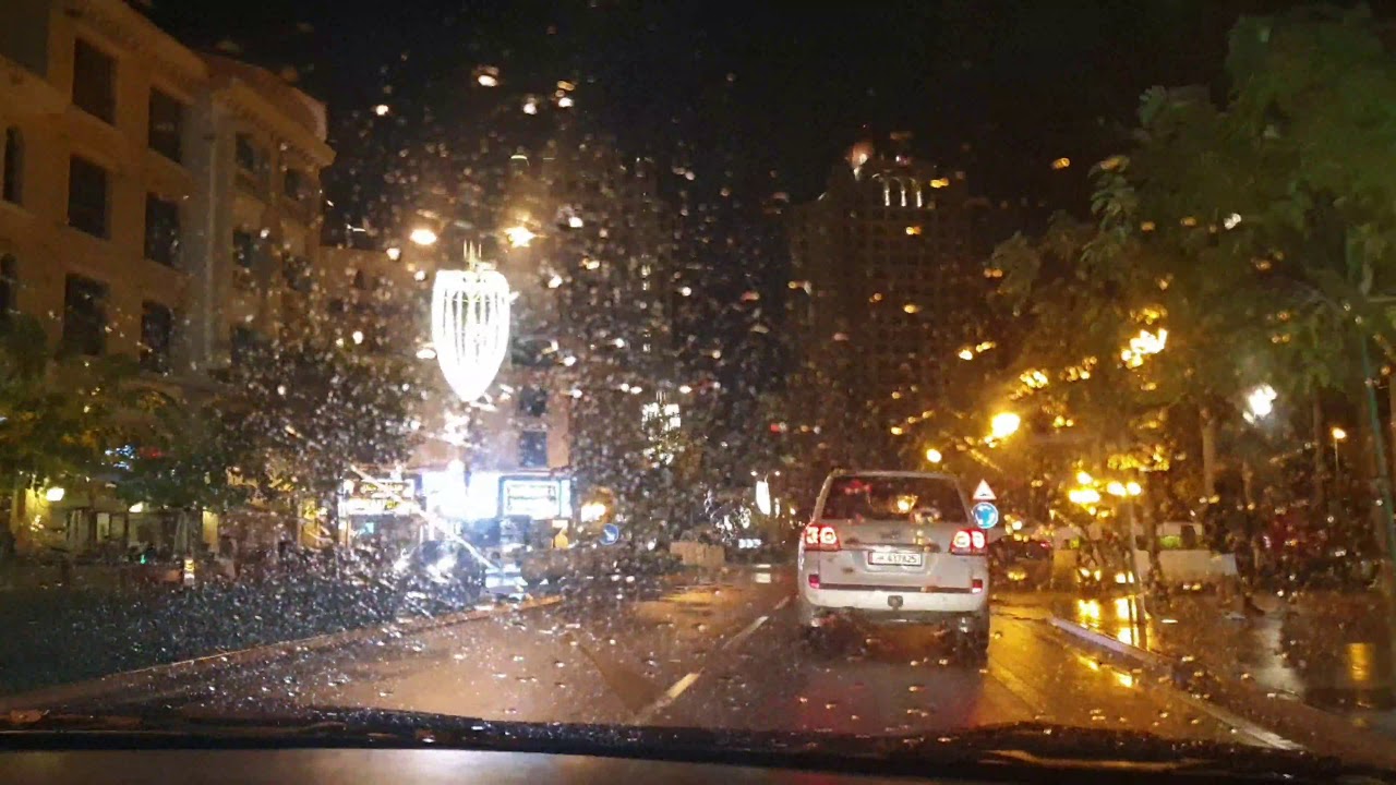 Hailstorm in Qatar Cold Weather YouTube