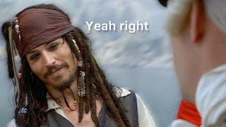Jack Sparrow is a drunk legend
