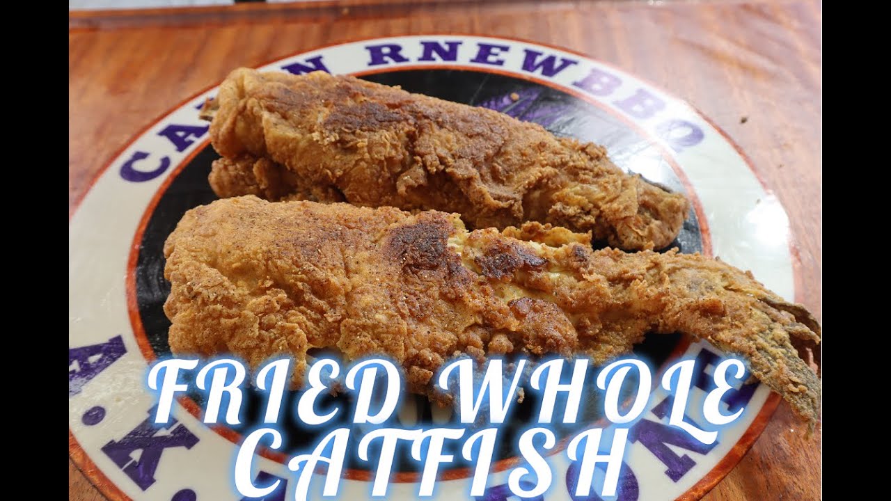 LEARN HOW TO COOK WHOLE CATFISH EP.248 cajunrnewbbq YouTube