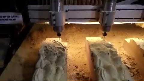 MÁY ĐIÊU KHẮC GỖ CNC, MÁY ĐỤC VI TÍNH