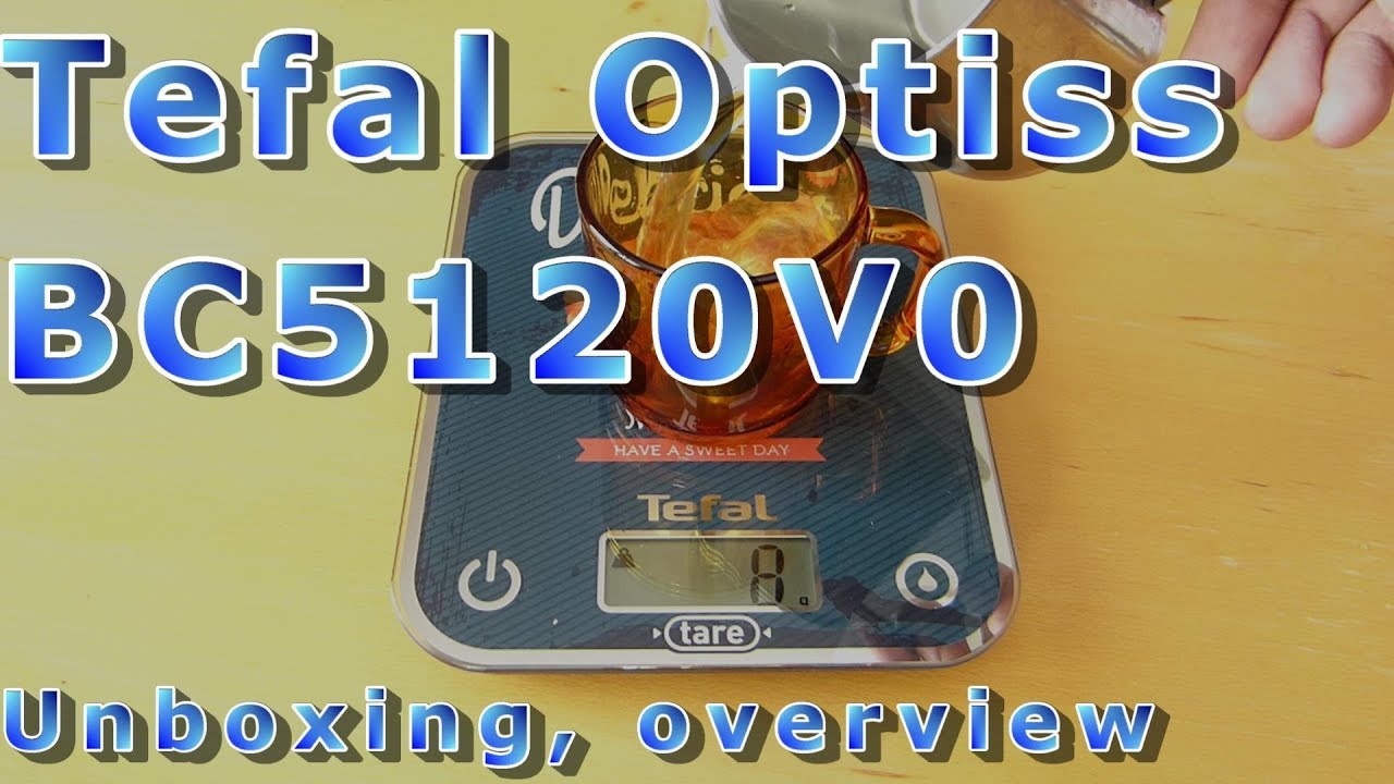 Balance de cuisine numérique Tefal Optiss - BC5135V0/HA0