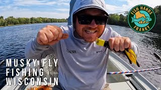 Musky Fly Fishing Wisconsin