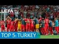Top 5 Turkey EURO 2016 qualifying goals: Turan, Bulut and more