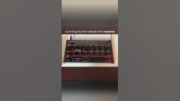 turning synth ideas into beats (Behringer Grind)