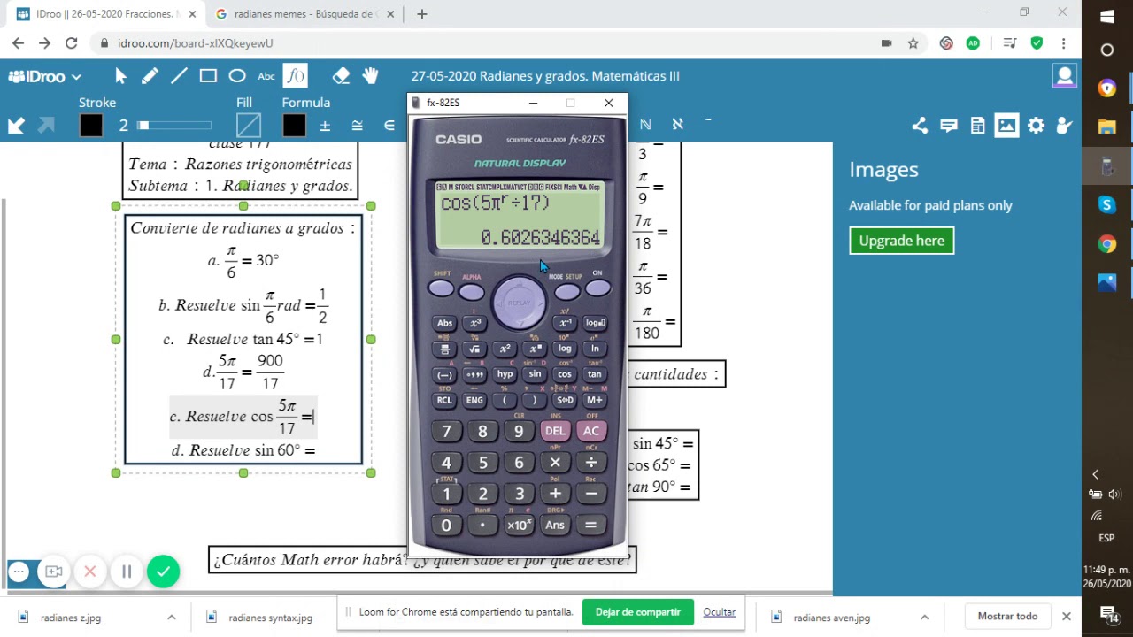 Cuando Poner La Calculadora En Radianes