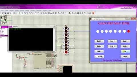 Giao tiếp cổng COM với PIC , giao diện C#