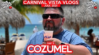 COZUMEL, MEXICO &amp; MR. SANCHOS | FIRST CARNIVAL CRUISE BACK | CARNIVAL VISTA VLOG JULY 2021