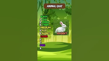 Can you Name these Animals? #shorts #quiz #animals
