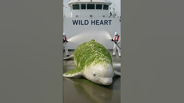 🐋 Cá Voi Trắng Bị Mắc Kẹt Trong Lốp Xe Cũ – Hành Trình Giải Cứu Dưới Lòng Đại Dương | #Shorts