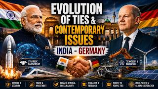 Evolution of ties & Contemporary Issues (INDIA - GERMANY) | Big Powers | GS-2