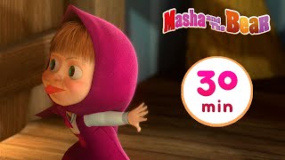 masha and the bear how they met 30 min artoon collection