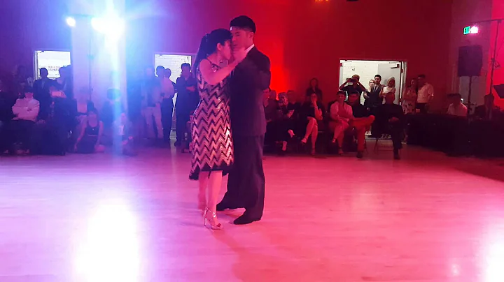 Derek Tang and rachelle lin. Socal tango champions...