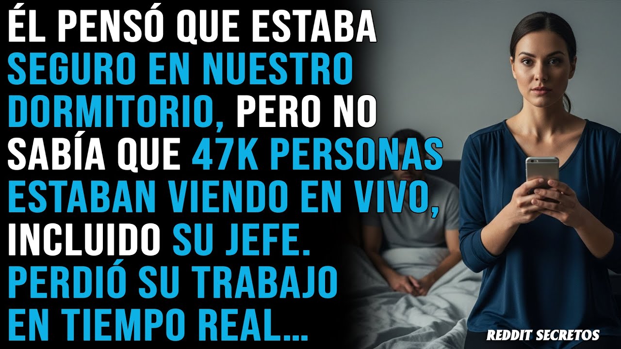 Transmití en vivo cuando los encontré en la cama… 47K espectadores lo vieron… Su jefe era uno de...