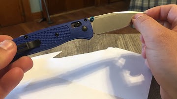 Benchmade Bugout first week impression