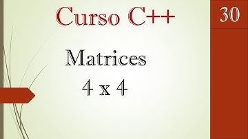 30.- Rellenar e imprimir en pantalla una matriz- Explicado detalladamente.