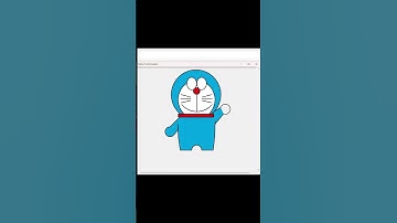 How to make doraemon in python turtle #shorts   #python #coding #design