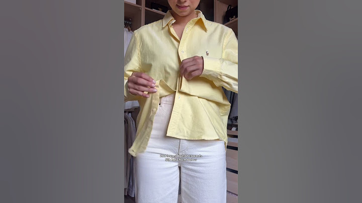 Perfect cropped shirt hack 💛 What do you think? Comment below 🤭