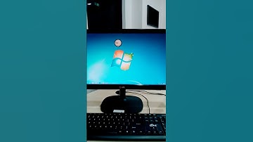 How To Get a big clock in your computer screen!#shorts