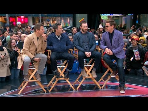 &#039;Avengers: Age of Ultron&#039; Cast Takes Over Times Square