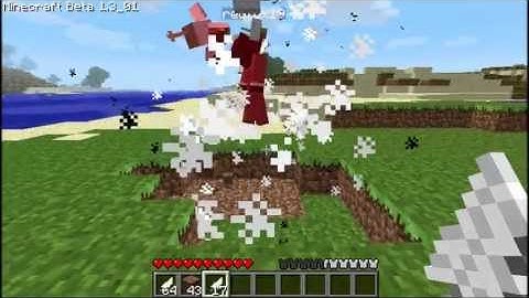 Minecraft exploding chicken commercial
