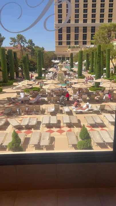 Bellagio Las Vegas Hotel Pool - YouTube