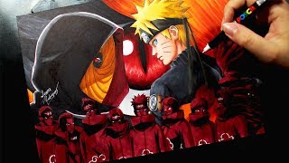 NARUTO, SASUKE, SAKURA, Kuchiyose no Jutsu, Quer aprender a falar  japonês com seus animes favoritos? Acesse o link nos comentários!, By  Mayara Rodrigues Drawings