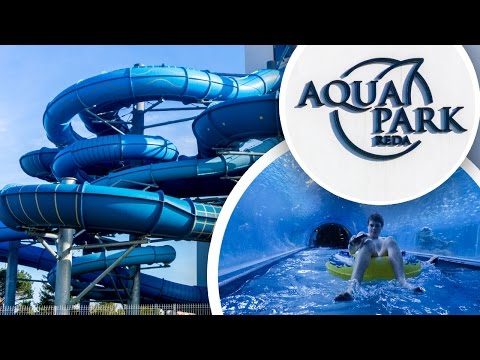 SHARK WATER PARK IN POLAND! Aquapark Reda (All Slides POV)