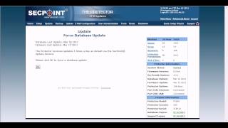 Protector UTM Database Update