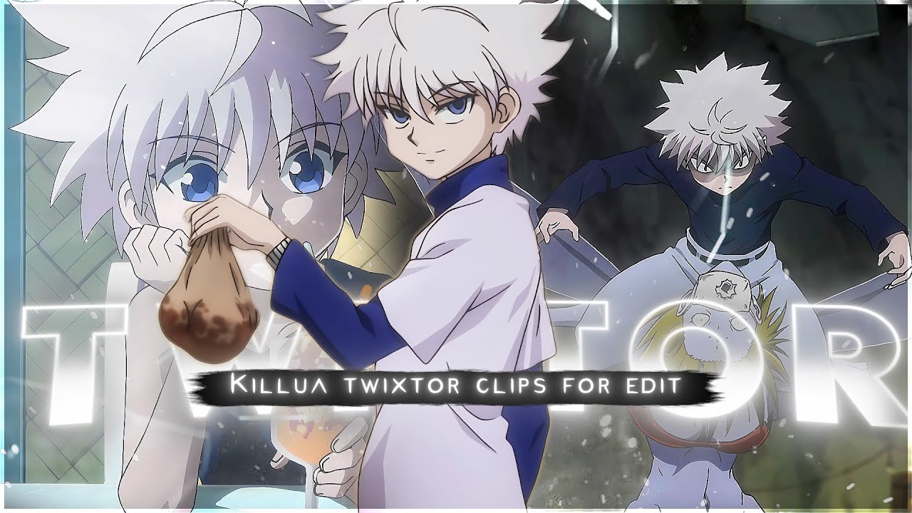 Killua Twixtor 4K | Hunter x Hunter Clips | Twixtor Pack