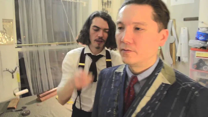 The Making of a Coat #20   The First Fitting