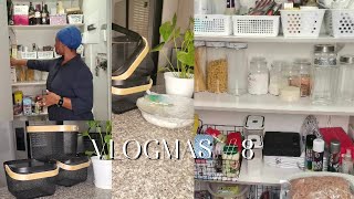 Vlogmas 8 || Pantry Organization Eps 1 || Unbox Kitchen/Pantry Finds with me