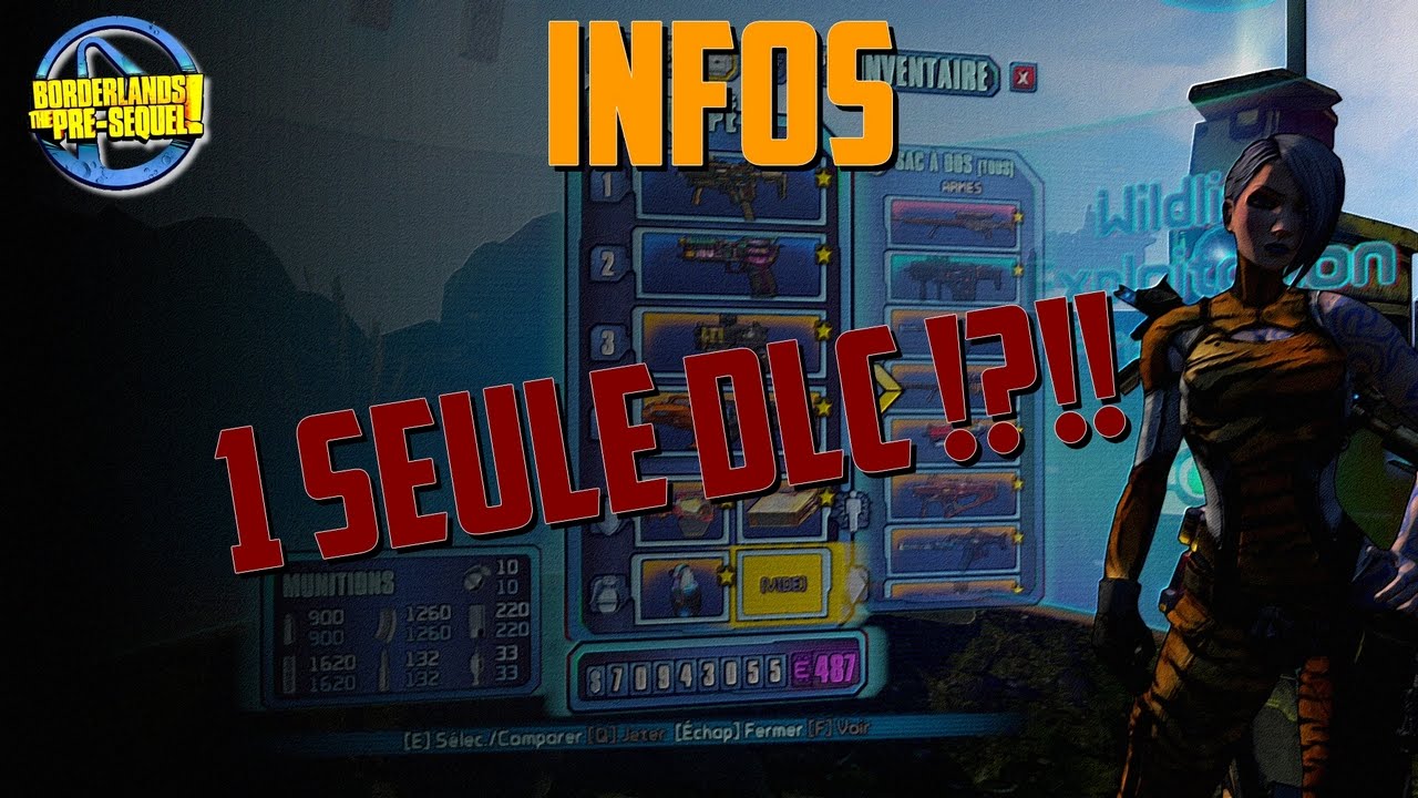 (Vidéo-Infos) Borderlands The Pre-Sequel : Une Seule Vraie DLC