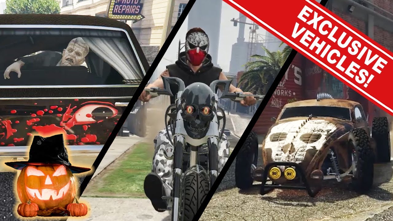 Limited Halloween Surprise Vehicles Coming To GTA 5 Online *EXCLUSIVE