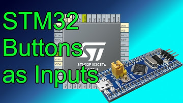 Buttons as Inputs 🟣 STM32 Programming with STM32F103C8T6 Blue Pill C++ in STM32 Cube IDE