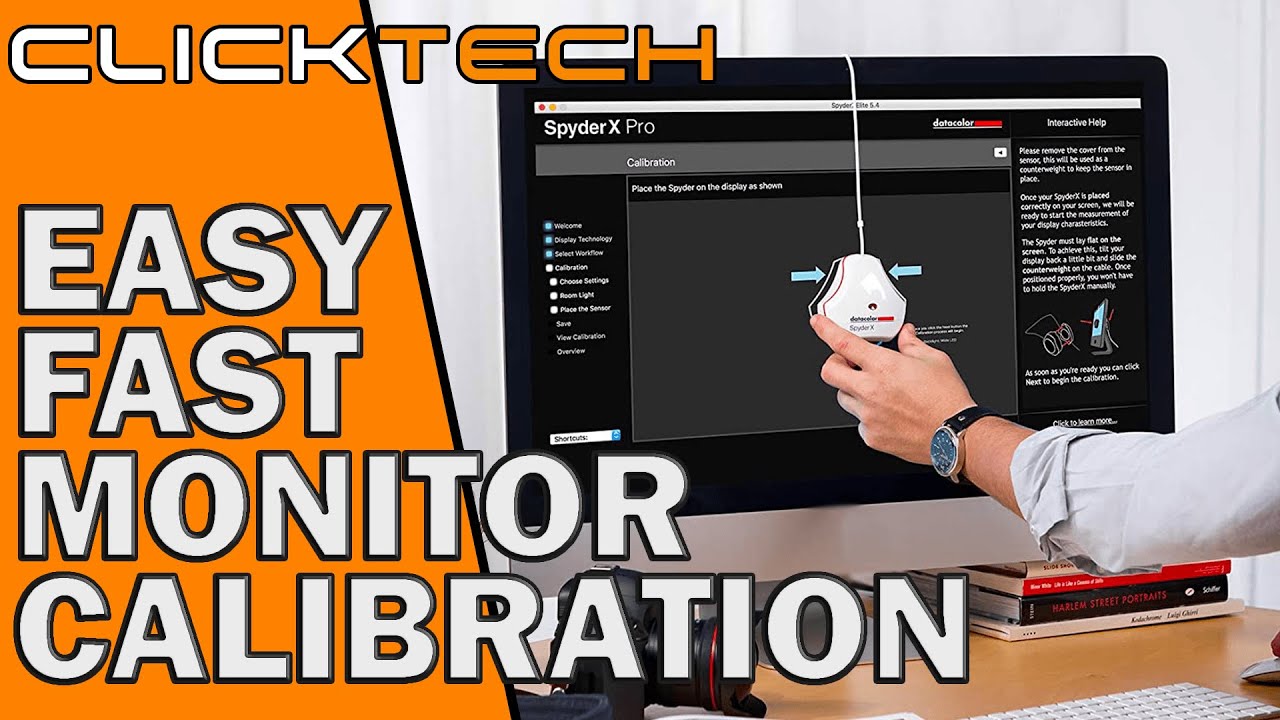 Calibrate your monitor with the datacolor Spyder X Pro