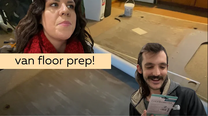 WE PUT OUR VAN FLOOR IN OUR KITCHEN. | Van Convers...