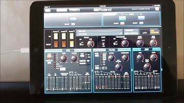 How to make an Organ sound using a synthesizer. Roland VR 09