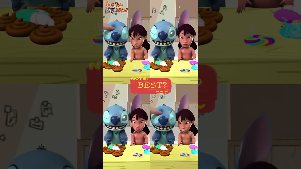 Lilo Love Chocolate And Stitch Animation Fyp Funny Shorts Memes