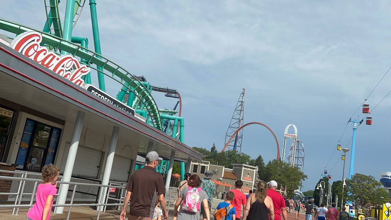 Cedar Point 2025 walk-through tour