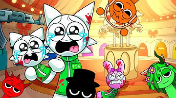 NEW SPRUNKI Vs. SQUID GAMES 2! Sad Story... Incredibox Sprunki Animation part 1 Tiles hop