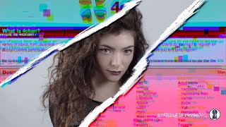 O I AM LAFFIN: Did Lorde Self-Promote On 4chan?