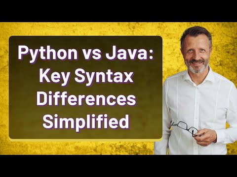 Python vs Java:
