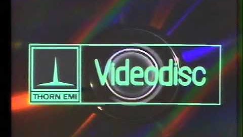 Thorn VHD videodisc player